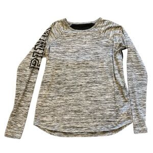 Pink long sleeve oversized shirt